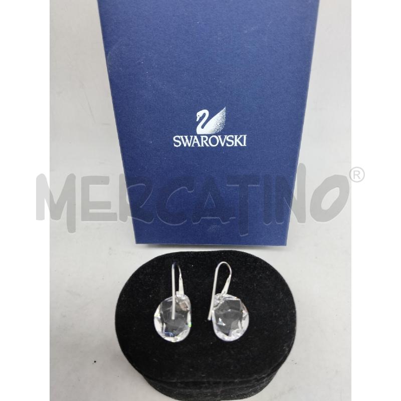 ORECCHINI DONNA SWAROVSKI CRISTALLI TRASPARENTI  | Mercatino dell'Usato Lamezia terme 3
