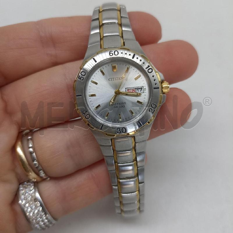 OROLOGIO DA POLSO DONNA CITIZEN CON CASSA BICOLORE ACCIAIO E ORO | Mercatino dell'Usato Lamezia terme 1