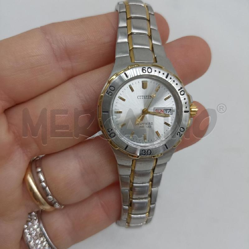 OROLOGIO DA POLSO DONNA CITIZEN CON CASSA BICOLORE ACCIAIO E ORO | Mercatino dell'Usato Lamezia terme 5