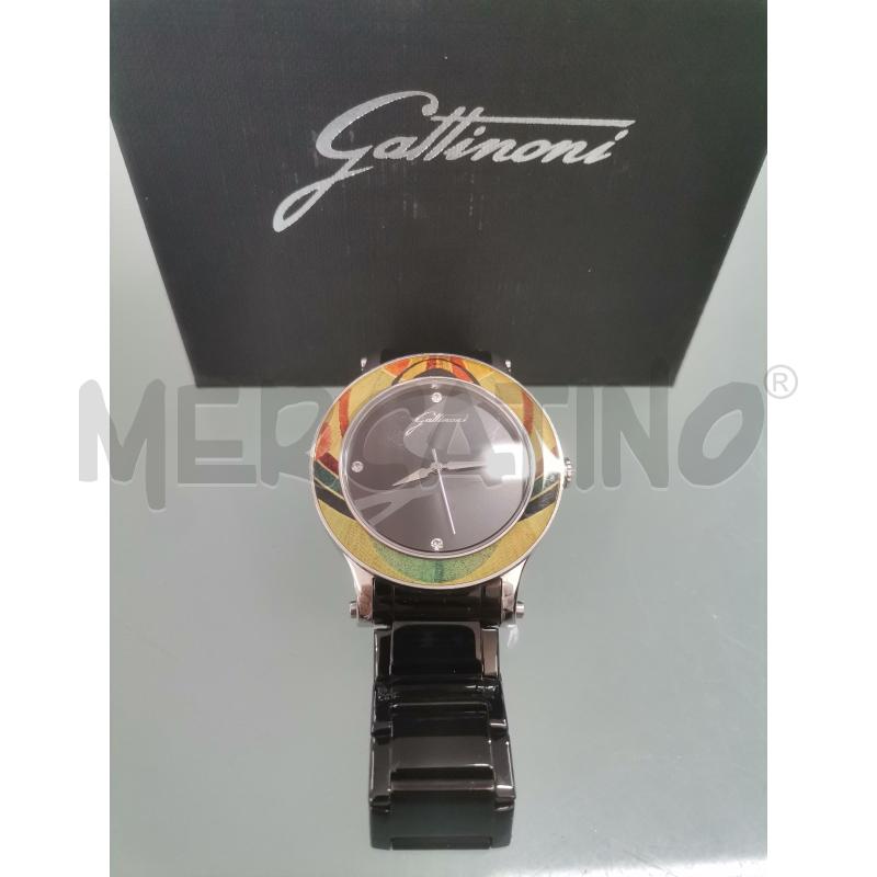 OROLOGIO DA POLSO DONNA GATTINONI NUOVO NERO | Mercatino dell'Usato Lamezia terme 2