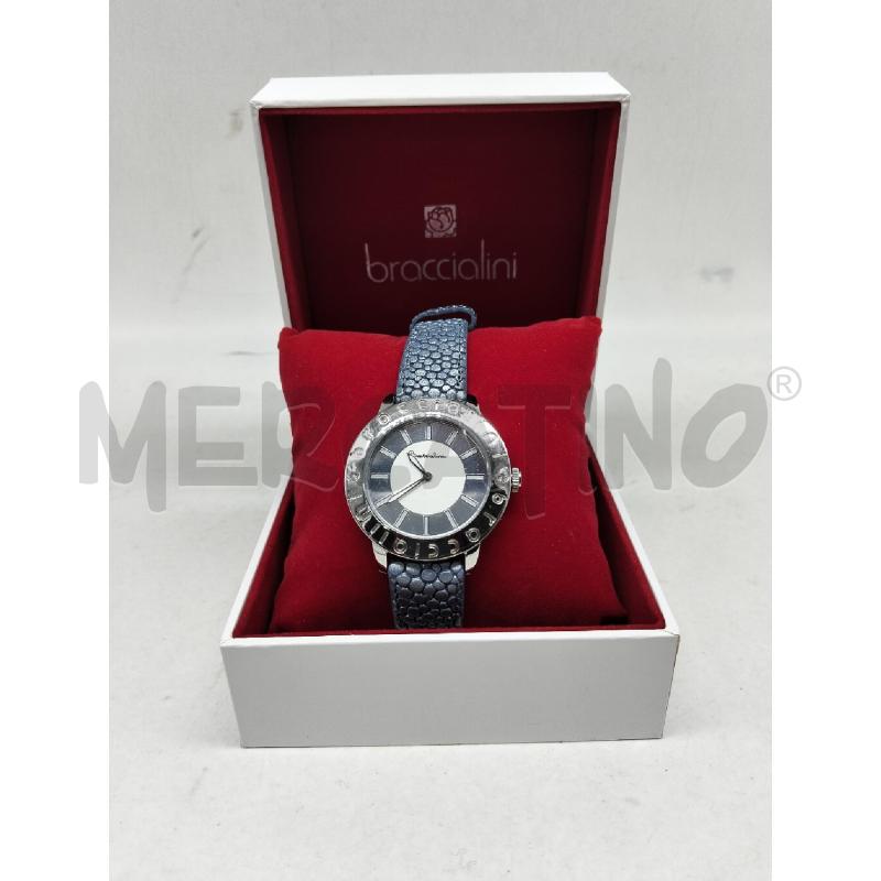 OROLOGIO DA POLSO DONNA VERA PELLE AZZURRO | Mercatino dell'Usato Lamezia terme 1