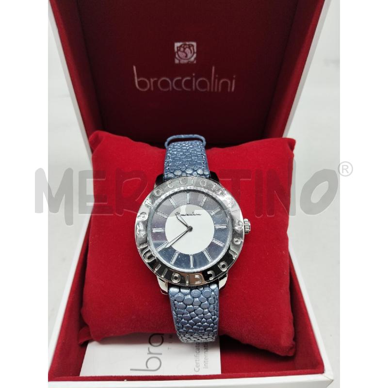OROLOGIO DA POLSO DONNA VERA PELLE AZZURRO | Mercatino dell'Usato Lamezia terme 3