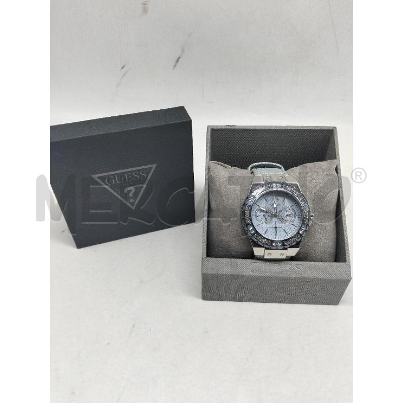 OROLOGIO DA POLSO GUESS CINTURINO JEANS LEREX | Mercatino dell'Usato Lamezia terme 1