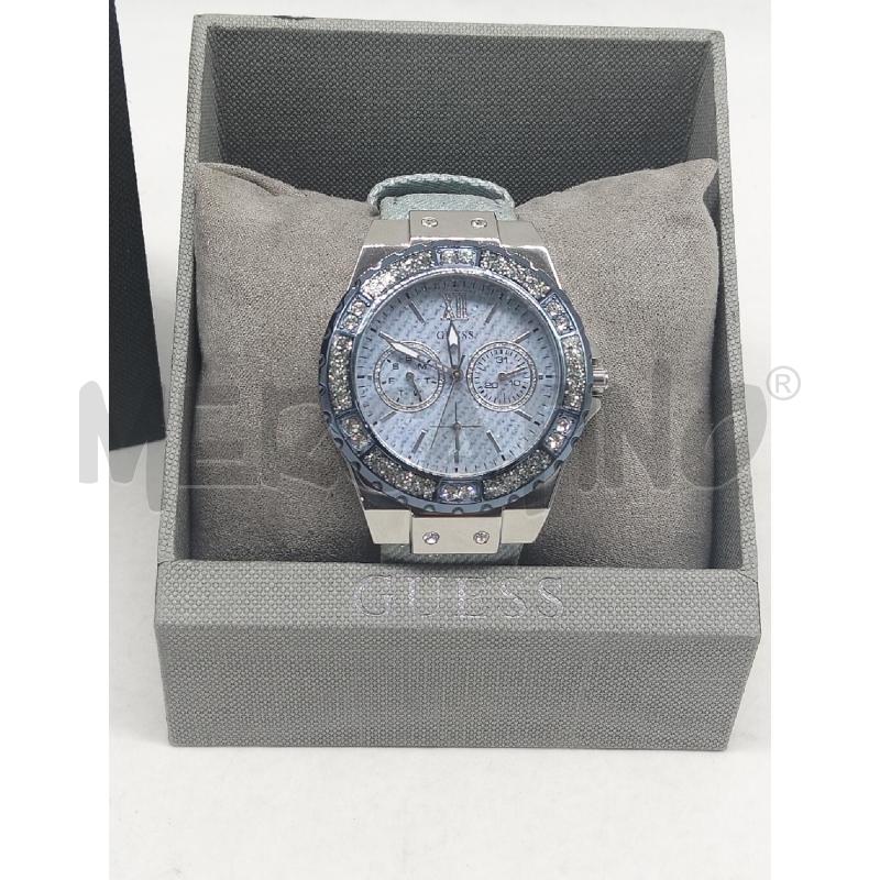 OROLOGIO DA POLSO GUESS CINTURINO JEANS LEREX | Mercatino dell'Usato Lamezia terme 2