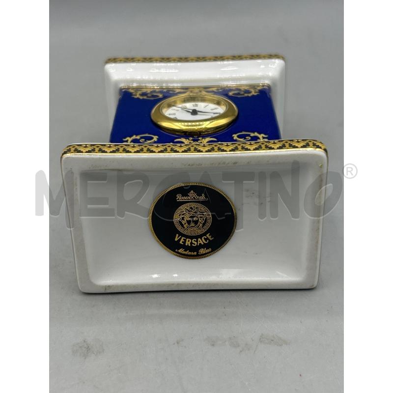 OROLOGIO DA TAVOLO PORCELLANA VERSACE COLLABORAZIONE ROSENTHAL | Mercatino dell'Usato Lamezia terme 4