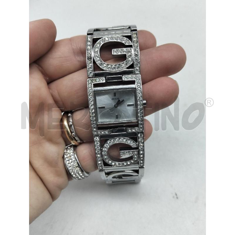 OROLOGIO DONNA GUESS ACCIAIO LOGO G STRASS | Mercatino dell'Usato Lamezia terme 1