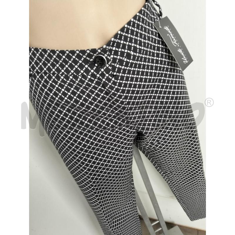 PANTALONE DONNA CARACTERE NERO BIANCO | Mercatino dell'Usato Lamezia terme 2