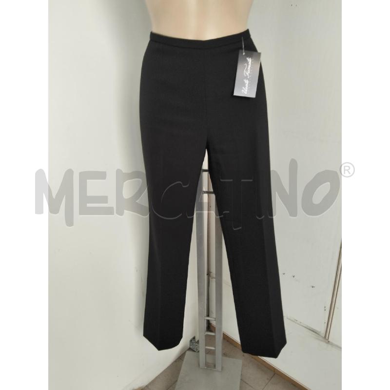 PANTALONE DONNA CARACTERE NERO CERNIERA LATERALE | Mercatino dell'Usato Lamezia terme 1