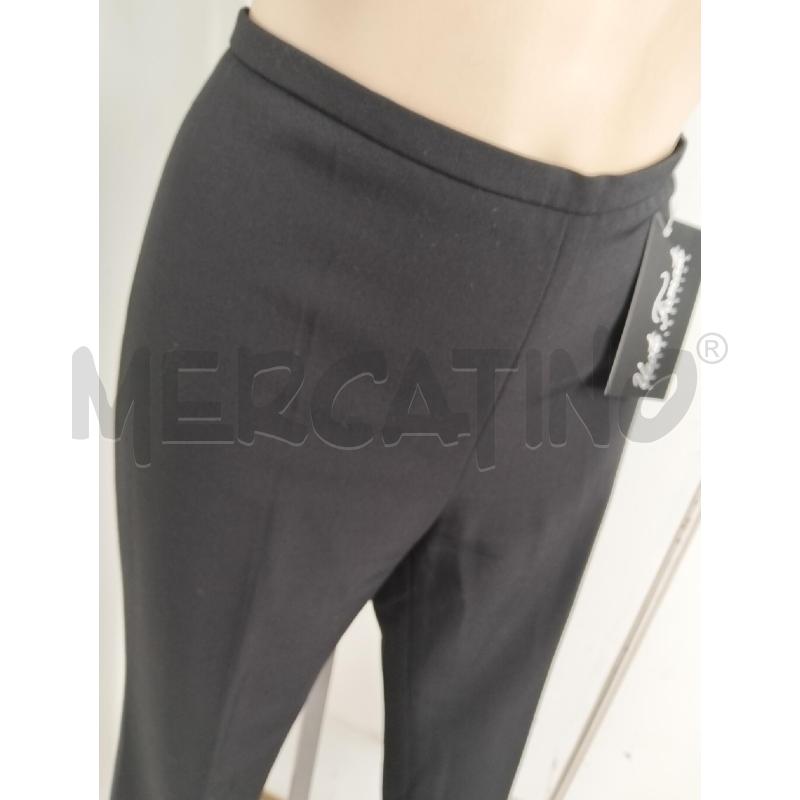 PANTALONE DONNA CARACTERE NERO CERNIERA LATERALE | Mercatino dell'Usato Lamezia terme 2