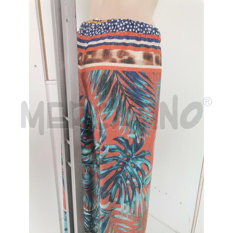 PANTALONE DONNA EDAS BLU ARANCIONE GLITTER NUOVO | Mercatino dell'Usato Lamezia terme 4