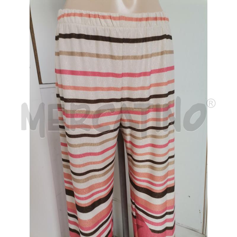 PANTALONE DONNA EDAS GLITTER MARRONE BEIGE | Mercatino dell'Usato Lamezia terme 2