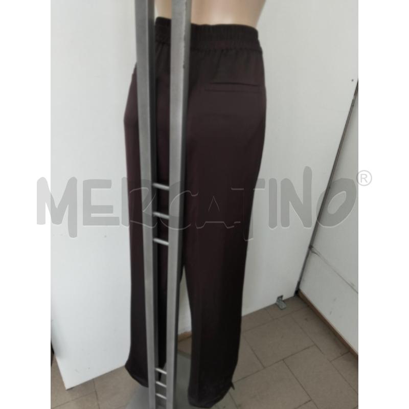 PANTALONE DONNA MA&CO PRIMA LINEA MARRONE SETA | Mercatino dell'Usato Lamezia terme 3
