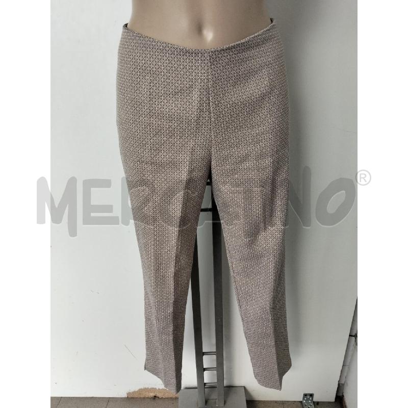 PANTALONE DONNA SANDRO FERRONE BEIGE BIANCO CLASSICO | Mercatino dell'Usato Lamezia terme 1