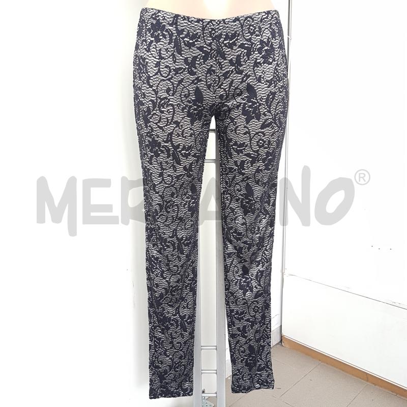 PANTALONE DONNA TEZENIS BIANCO PIZZO NERO NUOVO | Mercatino dell'Usato  Lamezia terme