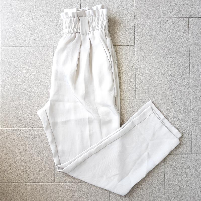 PANTALONE DONNA ZARA BEIGE VITA ALTA | Mercatino dell'Usato Lamezia terme