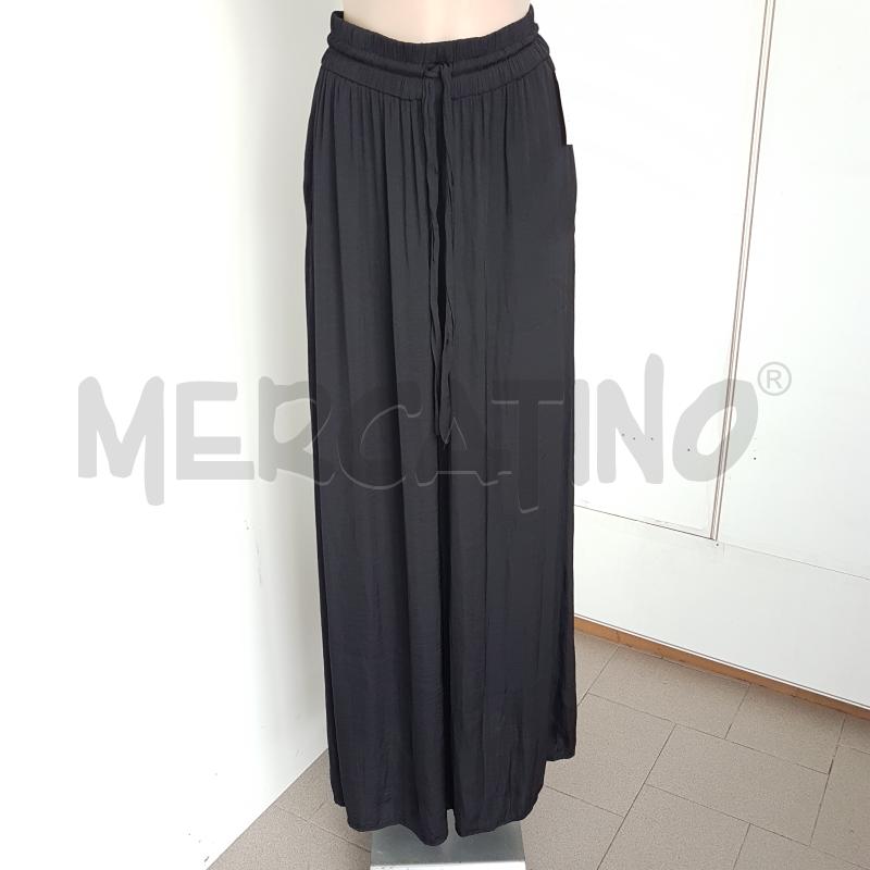 PANTALONE DONNA ZARA NERO PALAZZO LEGGERI | Mercatino dell'Usato Lamezia  terme