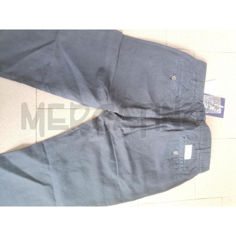PANTALONE UOMO JECKERSON BLU 50 LINO  | Mercatino dell'Usato Lamezia terme 3