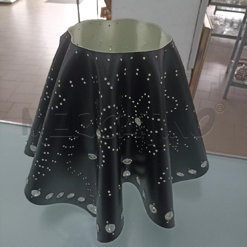 PARALUME NERO DESIGNER FAZZOLETTO STRASS | Mercatino dell'Usato Lamezia terme 3