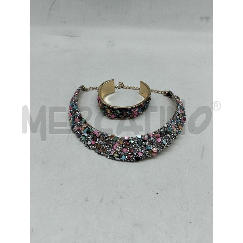 PARURE FATTA A MANO CON BRACCIALE BOLOGNA | Mercatino dell'Usato Lamezia terme 1