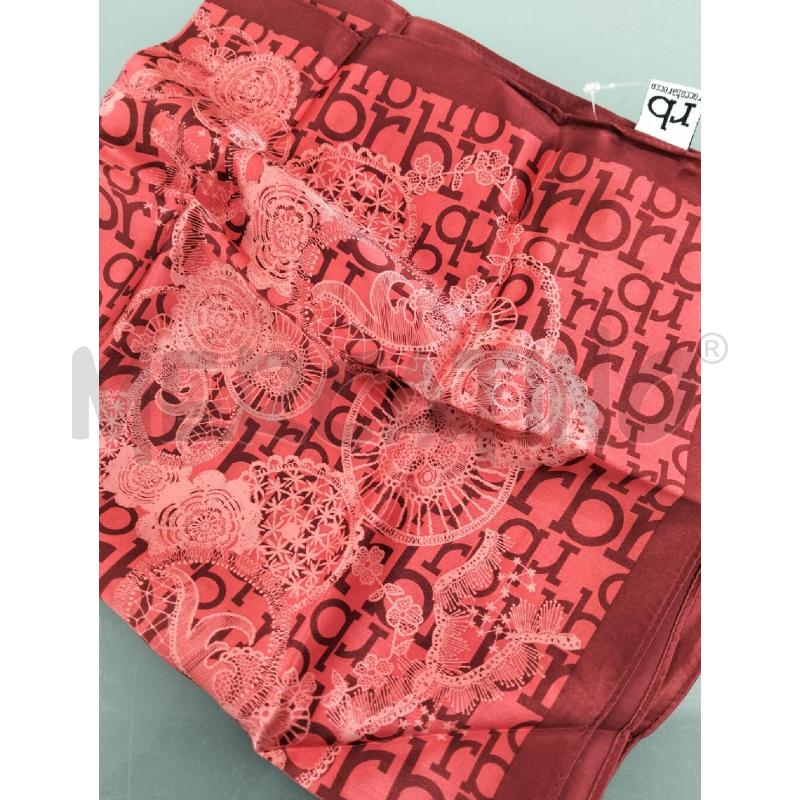 PASHMINA DONNA ROCCO BAROCCO ROSSO 100 SETA | Mercatino dell'Usato Lamezia terme 1