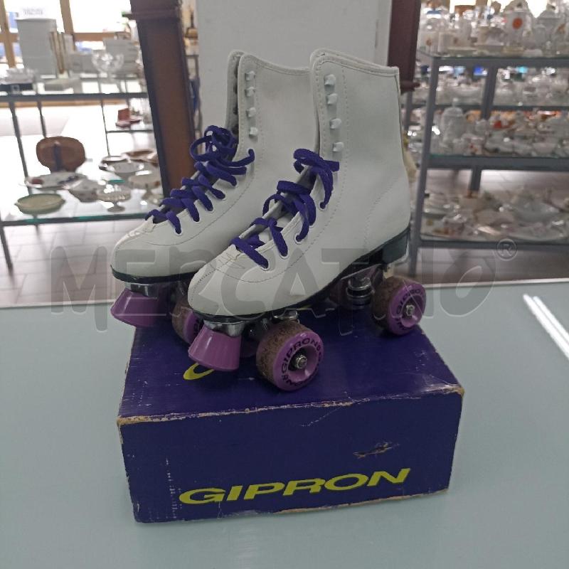 PATTINI GIPRON STOVALETTO BIANCO N38 | Mercatino dell'Usato Lamezia terme 1