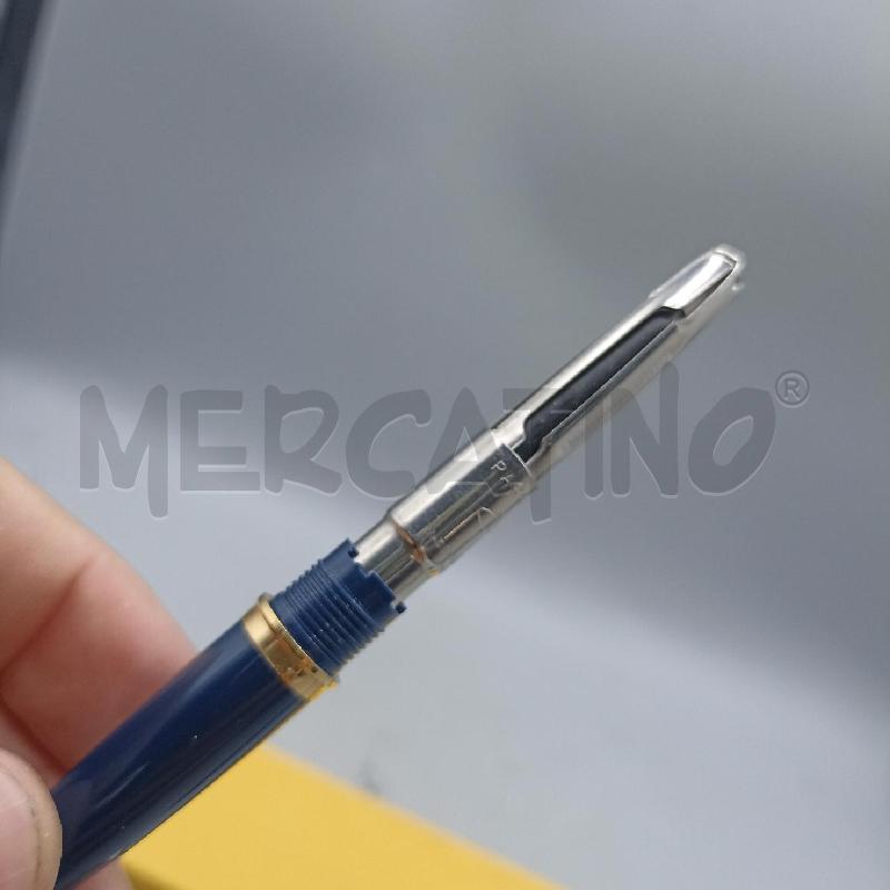PENNA STILOGRAFICA PARKER BLU E ARGENTO | Mercatino dell'Usato Lamezia terme 4