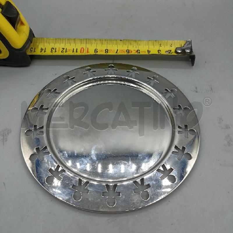 PIATTO ALESSI ACCIAIO INOX  | Mercatino dell'Usato Lamezia terme 1
