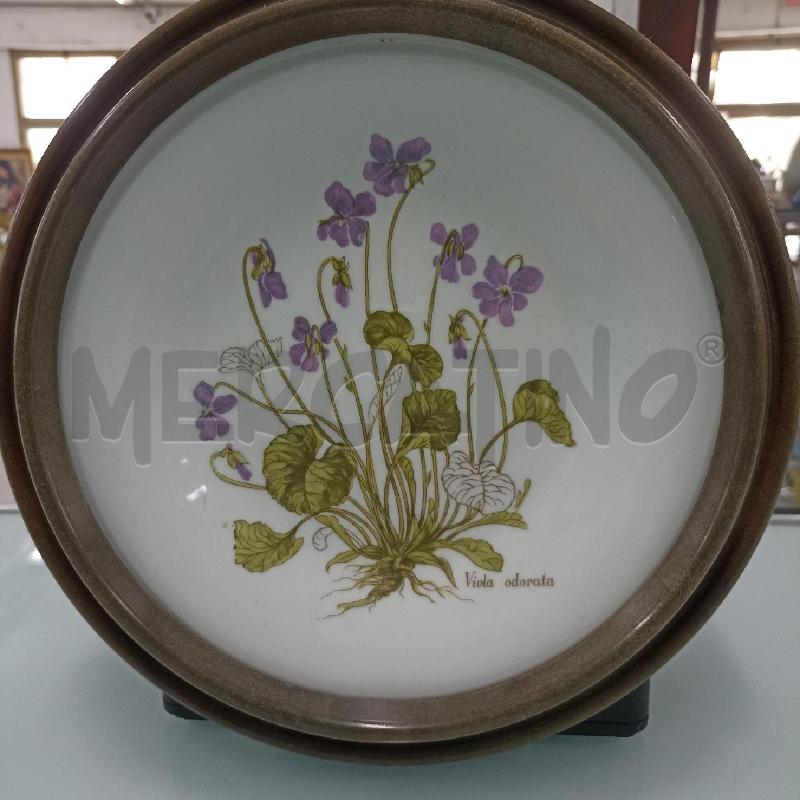 PIATTO PORCELLANA RICHARD GINORI VIOLA ODORATA  | Mercatino dell'Usato Lamezia terme 1