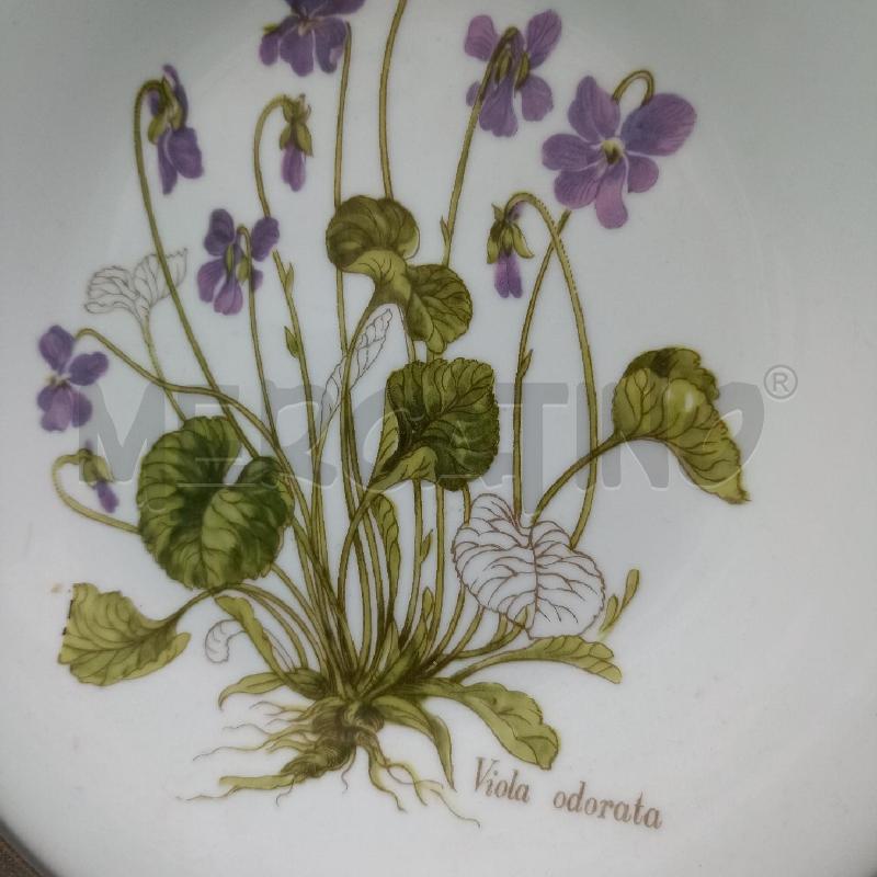 PIATTO PORCELLANA RICHARD GINORI VIOLA ODORATA  | Mercatino dell'Usato Lamezia terme 2