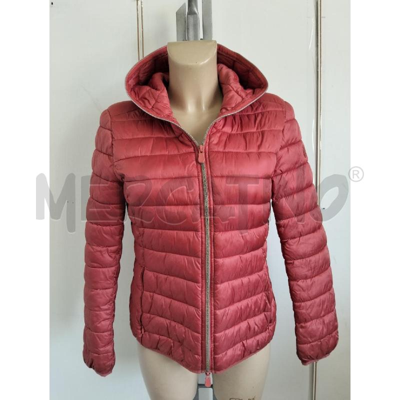 PIUMINO DONNA SAVE THE DUCK ROSSO  | Mercatino dell'Usato Lamezia terme 1