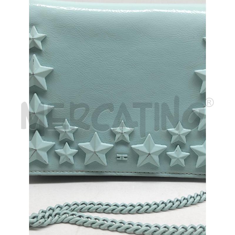 POCHETTE ELISABETTA FRANCHIV VERDE TIFFANY VERNICE STELLE | Mercatino dell'Usato Lamezia terme 2