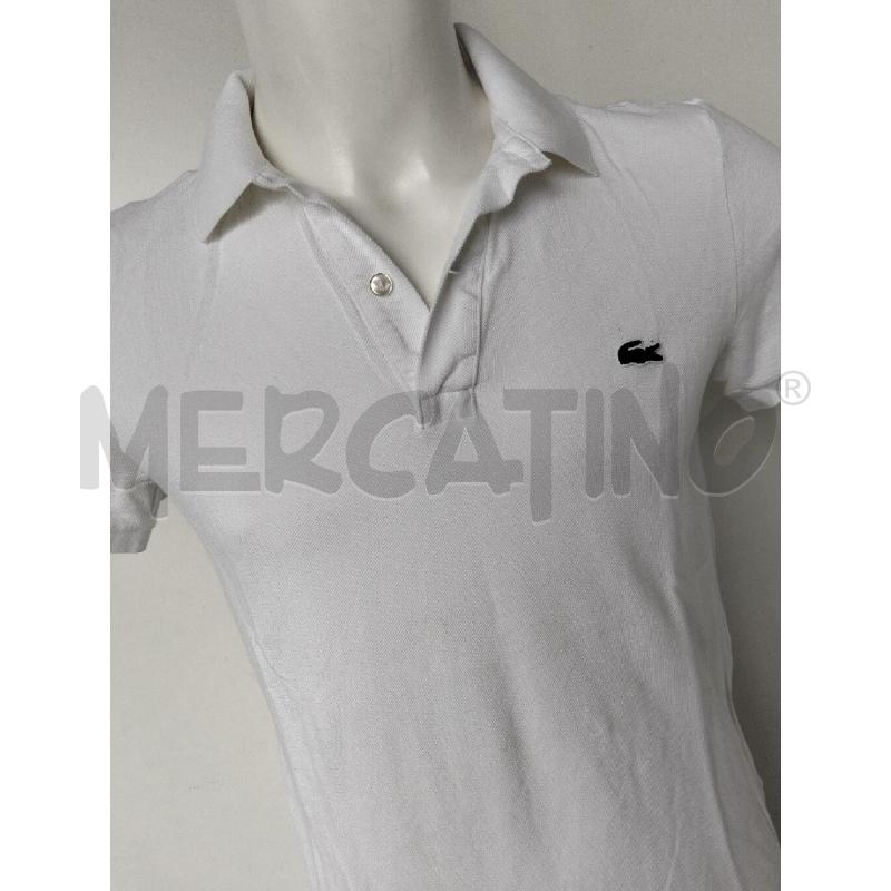 POLO UOMO LACOSTE BIANCO | Mercatino dell'Usato Lamezia terme 2