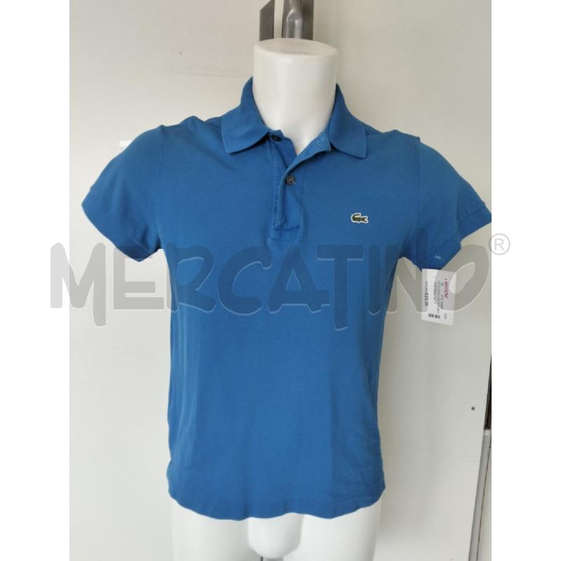 POLO UOMO LACOSTE BLU ELETTRICO | Mercatino dell'Usato Lamezia terme 1