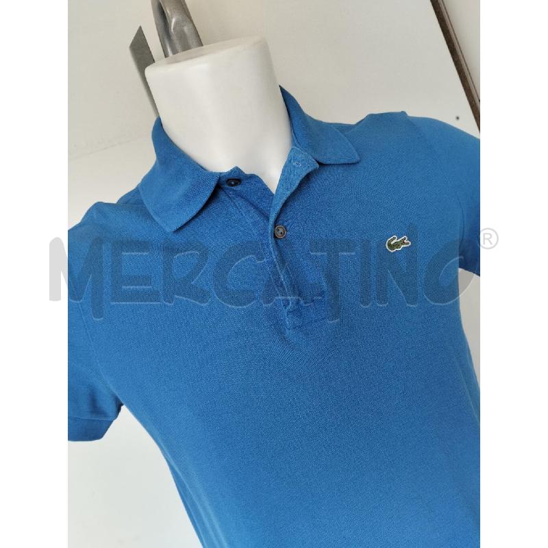 POLO UOMO LACOSTE BLU ELETTRICO | Mercatino dell'Usato Lamezia terme 2