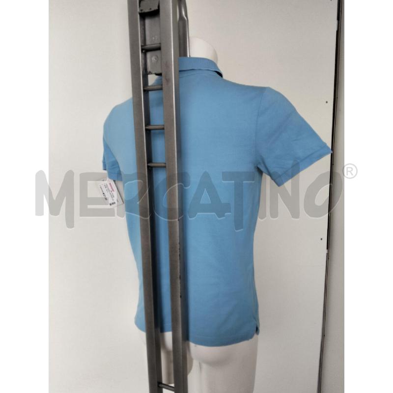 POLO UOMO LACOSTE CELESTE  | Mercatino dell'Usato Lamezia terme 3
