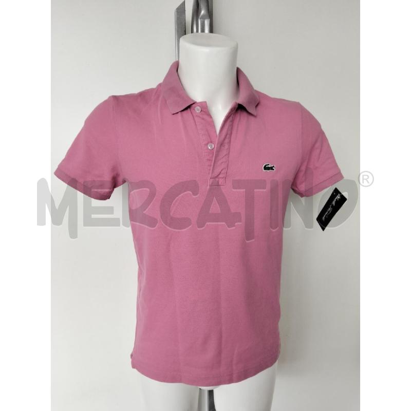 POLO UOMO LACOSTE ROSA | Mercatino dell'Usato Lamezia terme 1