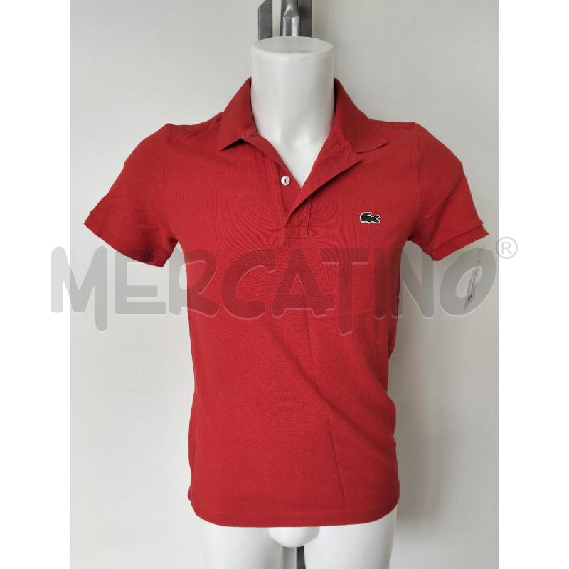 POLO UOMO LACOSTE ROSSO | Mercatino dell'Usato Lamezia terme 1