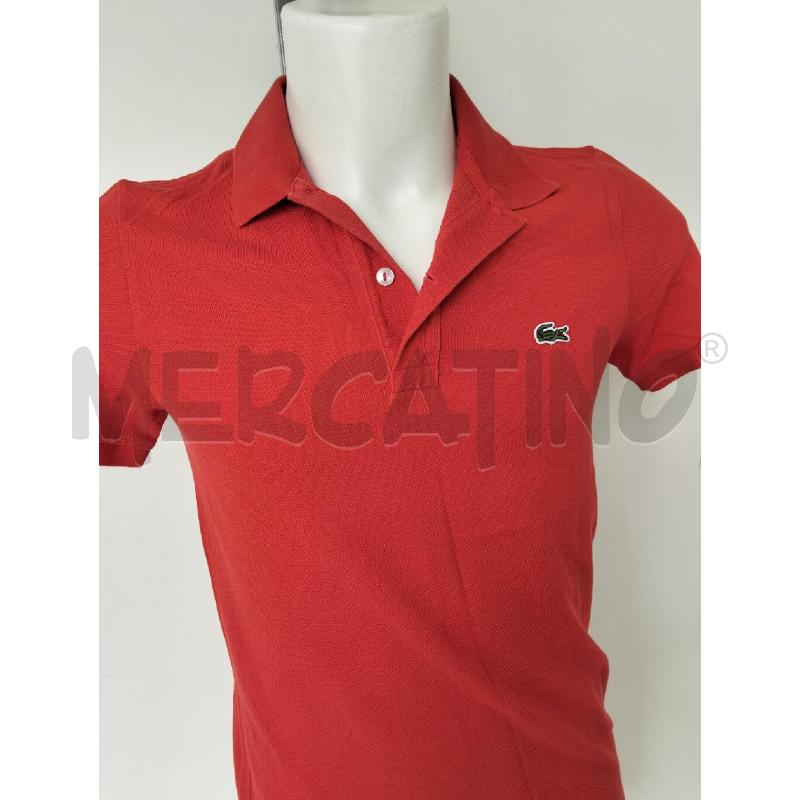 POLO UOMO LACOSTE ROSSO | Mercatino dell'Usato Lamezia terme 2