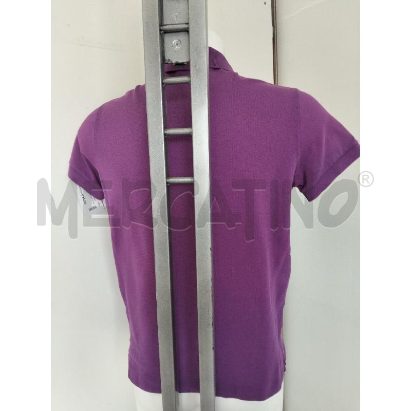 POLO UOMO LACOSTE VIOLA  | Mercatino dell'Usato Lamezia terme 3