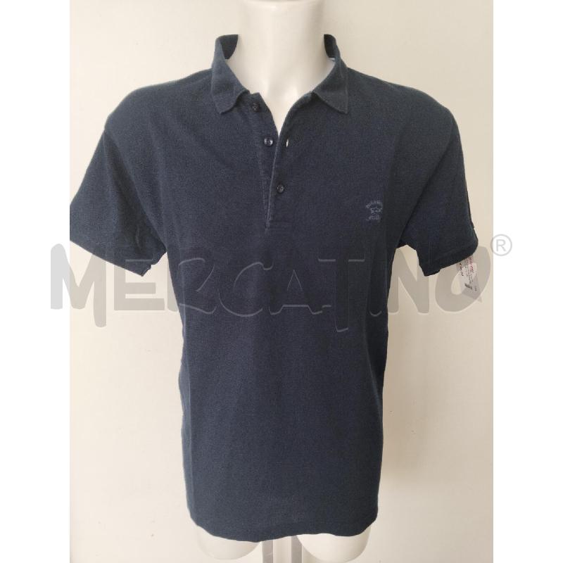 POLO UOMO PAUL&SHARK BLU COTONE | Mercatino dell'Usato Lamezia terme 1