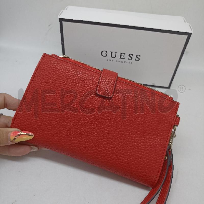 PORTA FOGLIO GUESS ROSSO  | Mercatino dell'Usato Lamezia terme 2