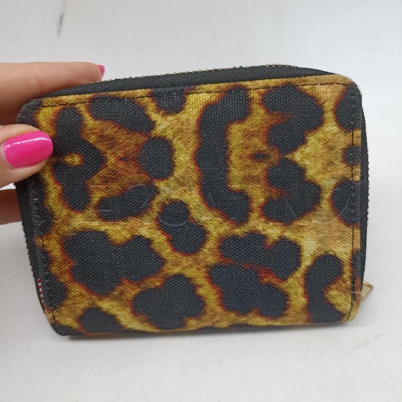 PORTA FOGLIO HERSCHEL NERO BEIGE LEOPARDATO | Mercatino dell'Usato Lamezia terme 2