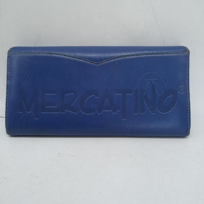 PORTA FOGLIO PELLE DONNA CARTIER HAPPY BIRTHDAY BLU VERA PELLE | Mercatino dell'Usato Lamezia terme 5