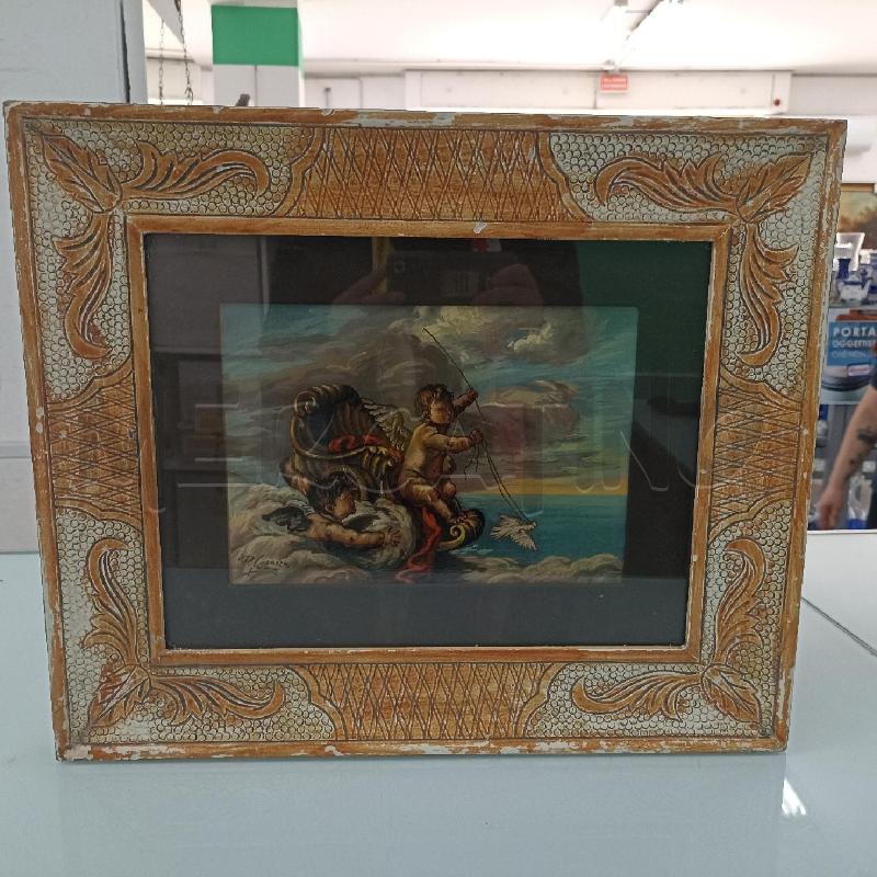 QUADRO PIER LUIGI CESARINI AMORINI IN CERCA DI VENERE DIMENSIONE 19*27 | Mercatino dell'Usato Lamezia terme 1