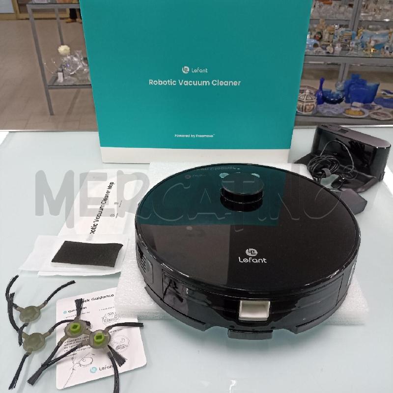 ROBOTIC LE FANT VACUUM CLEANER M1 NERO LAVA/ASPIRA | Mercatino dell'Usato Lamezia terme 1