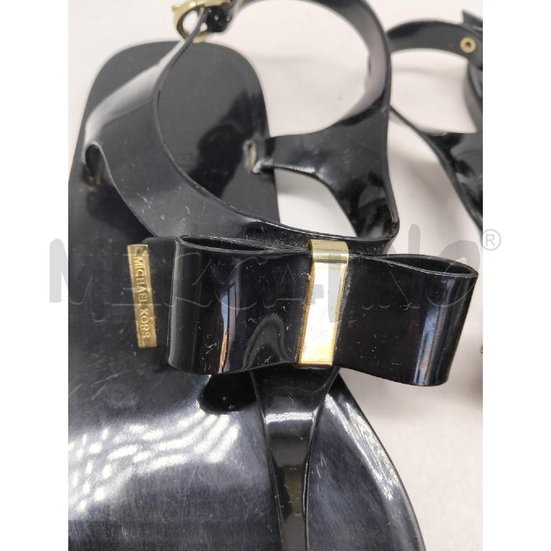 SANDALI DONNA MICHAEL KORS NERO GOMMA INFRADITO | Mercatino dell'Usato Lamezia terme 2