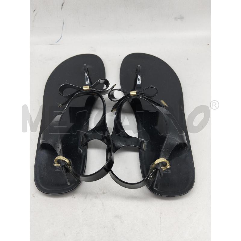 SANDALI DONNA MICHAEL KORS NERO GOMMA INFRADITO | Mercatino dell'Usato Lamezia terme 3