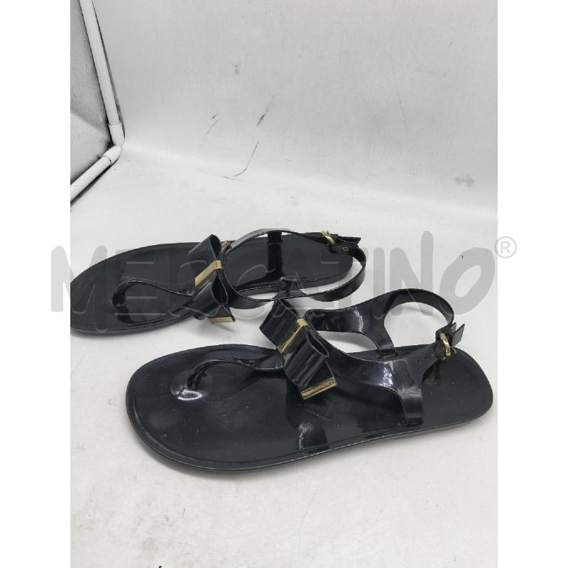 SANDALI DONNA MICHAEL KORS NERO GOMMA INFRADITO | Mercatino dell'Usato Lamezia terme 4