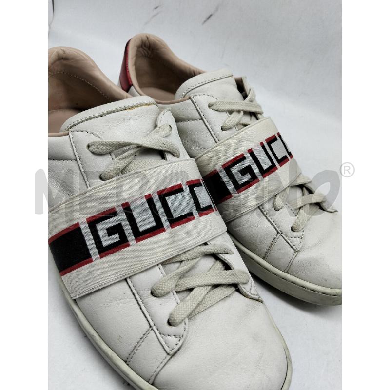 SCARPE DONNA GUCCI BEIGE PELLE BASSE ELASTICO | Mercatino dell'Usato Lamezia terme 2