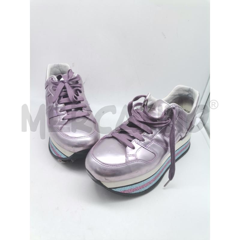 SCARPE DONNA HOGAN PLATFORM LILLA GLITTER | Mercatino dell'Usato Lamezia terme 3